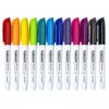 SFAIH Dry Erase Markers Fine tip 12 Colors, 12 Pack (1 Dozen) Low Odor Whiteboard Markers for Classroom, Homeschool, Non-Toxic Gift for Kids, Travel Drawing, Learning to Write, Reusable Art Supplies