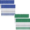 SFAIH Fine Tip Dry Erase Markers -24 Pack Blue & Green Whiteboard Erasable Markers Bulk, Ideal for Brainstorming & Visual Planning, Teams, Teacher & Creative Sessions, Non-Toxic Easy Clean
