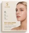 SF GLORÉ Bio-Collagen Real Deep Mask, Hydrating Overnight Hydrogel Face Mask, Pore Minimizing, Elasticity, Plumping, Travel Essentials & Self Care Gifts for Women, Korean Skin Care | 1.19oz(34g) x 4ea