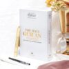 Shaded Quran Text with Full Tracing &Bookmark | Ideal Book for Writing and Learning Quran Text | Tracing Paper Writable Quran | Perfect Ramadan,Eid,Umrah Gift for Muslim Women Men Child(White)