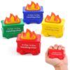 Shappy 4 Pcs Dumpster Stress Relief Balls Dumpster Anxiety Relief Gift PU Stress Balls for Adults Therapy Fidget Appreciation Gifts for Office Coworker(Colorful,Simple Style)
