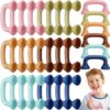 Shappy Bulk Whisper Reading Phones 24 Pcs Whisper Auditory Feedback Phone Classroom Manipulative Hear Myself Sound Speech Therapy Tool for Kids Accelerate Reading Fluency Pronunciation(Morandi Color)