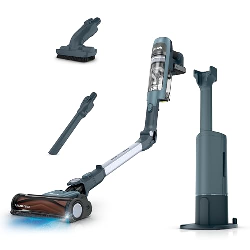 Shark® PowerDetect Speed™ Clean & Empty Cordless Stick Vacuum | Luxe Collection, Powerful Suction, HEPA Filtration, Carpet & Hard Floor, Portable, Vacuum for Pet Hair, Harbor Slate, IA3246BL
