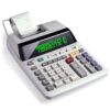 Sharp EL-1801V Ink Printing Calculator, 12-Digit LCD, AC Powered, Off-White, Ideal for Business & Office Use, Easy-to-Read Display & Durable Design