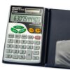 Sharp EL344RB 10-Digit Calculator with Punctuation, Metric Converter, Solar Powered LCD Display, Small Pocket Calculator for Students and Professionals