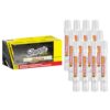 Sharpie Mean Streak Permanent Marking Stick, Bullet Tip, White, Box of 12