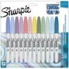 Sharpie Permanent Markers, Mystic Gems Special Edition, Fine Point, Assorted Colors, 12 Count - School, Office, Desk, Teacher Supplies