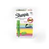 Sharpie Tank Style Highlighters, Chisel Tip, Fluorescent Green, Box of 12