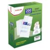 Sheet Protectors 200 Page,Page Protector 8.5" x 11" ，Upgraded Clear Plastic Page Protectors,for 3 Ring Binder, Top Loading Paper Protector with Reinforced Holes,Holds Multiple Sheets，Letter Size
