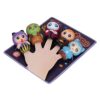 shenruifa 5 PCS Holidays Themed Finger Puppets Colorful Cute Soft Portable Characters for Halloween Christmas