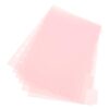 SHERCHPRY 6pcs Pink A5 Binder Separator Tabs Made of Sturdy Pp Material, Insertable Dividers for Journals and Notebooks, Quick Reference with Colored Design for Organized Note Taking