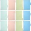SHINEOFI 32pcs Pp Binder Dividers Tabs for Notebook and Journal, Easy to Manage Index Classified Labels with 4 Color-Coded Sections, Office Book Accessory for Students and Presentations