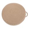 SHINEOFI Tatami Floor Cushion Japanese Style Woven Rope Sitting Mat 11.8x4 Inch with Optimal Support for Tea Rooms and Meditation Sessions
