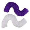 SHINYPASING 2pcs Collapsible Plastic Hamster Tunnel Tube for Small Animals, Foldable and Expandable Hideout for Dwarf Rabbits and Mice, Portable Habitat Tunnel for Exploration and Play