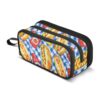 SHJI Picnic Food Hotdog Pencil Case Large Big Capacity Pencil Bag for Girls Boys Pen Bag Stationery Pouch Zipper for College Students School Office