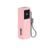Shockproof Protective Case Cover Sleeve for Xiaomi 20000mAh 165W PB2165 Power Bank，Pink