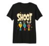 Shoot Retro Rock Paper Scissors Chef Humor Premium Tri-Blend T-Shirt