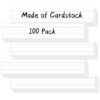 Short Sentence Strips Cardstock Sentence Strips for Teacher Supplies, Ruled Word Learning Strips for Writing Words
