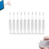 Shower Head Cleaning Brush for Small Holes, 2026 New Anti-Clogging Nozzle Brush for Shower Head,Phone Hole Pore Gap, Household Bathroom Accessory, Multifunctional Crevice Tiny Cleaning Brushes (Mix10)