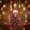 Shri Anand Incense Holder Agarbatti Stand Wooden and Brass Work agarbatti Holder Stand for Wall Hanging Fragrance Stand Holder Agarbatti Dhoop