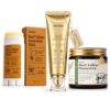 SHUIKU Beef Tallow Sunscreen SPF 50 Trio – Stick, Jar & Tube with Non-Nano Zinc Oxide for Face & Body