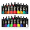 Shuttle Art Acrylic Paint, 18 Colors Acrylic Paint Pouches (120ml/4.06oz), Artist Grade Paint Set, Rich Pigments, Non-Toxic for Artists, Beginners and Kids on Rocks Crafts Canvas Wood Ceramic