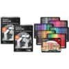 Shuttle Art Colored Pencils and Sketch Pad Bundle, Set of 180 Colored Pencils+ 160 Sheets Artist Sketch Books