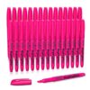 Shuttle Art Highlighters, 30 Pack Highlighters Bright Colors, Pink Colors Chisel Tip Dry-Quickly Non-Toxic Highlighter markers for Adults Students Teachers Highlighting in the Home School Office