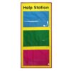 SHYYOULQE Storage Pocket Chart for Classroom School, Hanging Wall File Organizer Homework File Organization Pocket Chart Storage