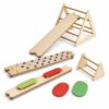 SiaBiced Climbing Set & Triangle Set for Toys & Gym