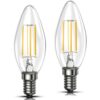 SIAFAVOI 3V E12 C35 Solar Light Replacement Bulbs