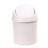 SIDUFHAOPKLL Mini Small Waste Bin Desktop Garbage Basket Home Table Plastic Office Supplies Trash Can Dustbin Sundries Barrel Box