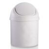SIDUFHAOPKLL Mini Small Waste Bin Desktop Garbage Basket Home Table Plastic Office Supplies Trash Can Dustbin Sundries Barrel Box