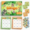 Sight Word Bingo Game Level 1 & 2, Kindergarten Sight Word Flash Cards, Dolch and Fry Word Lists, Learning Games for Kids Ages 5-7