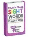 Sight Words Flash Cards 4th Grade - 120 High Frequency Words from Dolch's and Fry's Lists for 9-10 Years