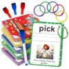 Sight Words Flash Cards Kindergarten, Flash Cards for Kids Ages 4-8, 250 Dolch Sight Word Writing Reading Spelling Games for Kindergarten Reading Books and Homeschool