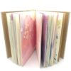 SIIXU Classic Colorful Notebook, A5 Unlined Journal with 192 Pretty Pages