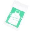 SILENRADAWN 100pcs Waterproof Disposable Aprons for Painting and Cooking Oil Proof Pe Plastic Aprons for Boys for Arts and Crafts Activities
