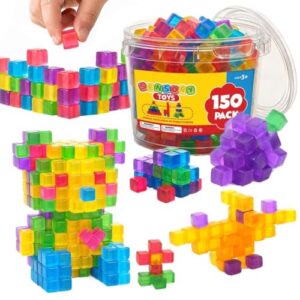 Silicone Building Blocks - Sensory Toy Bricks | Squeezable Soft Jelly
