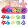 Silicone Building Blocks 16 Pieces - Sea Animal Stacking Toys