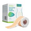 Silicone Scar Removal Tape (1.5M Roll) Medical Grade Reusable Scar Reduction Sheets for Surgical, Handmade, BPA Free,C-Section, Acne, Burn & Keloid Scars Soft & Breathable Skin Tape