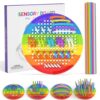 Silicone Sensory Activity Board for Toddlers Fine Motor Skills Fidget Toys