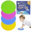 Silicone Sensory Fidget Toys for Adults & Kids, 4PC Tactile Fidget Pads for Autism ADHD Anxiety Relief, Stress Relief Quiet Office Desk Toys for Classroom, Essential for Special Education & Calm Down