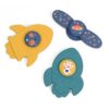 Silicone Suction Spinners (Rocket/Space)