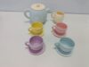 Silicone Tea Party Set, Tea Party Set for Girls Boys, Retend Tea Set