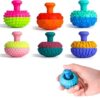 Silicone Thumb Rocker Fidget Toys for Kids Adults ,6PCS Stress Relief Sensory Toys for Autism ADHD Anxiety,Fun Textures Gadgets,Office Desk Toy,Stocking Stuffers for Women Men Teen Gifts