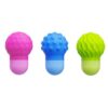 Silicone Water Sprayer Toy for Bathtub Water Play , Rounded Squeezing Water Bath Toys with Hand-Size , 9 X 5.9 Cm Textured Fidget Toys for Daily Indoor Bath Use
