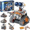 Sillbird Robot Building Kit with Remote Control STEM Gifts for Boys 8-13