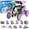 Sillbird Solar Building Robot Kit, 12-in-1 STEM Gift for Boys Aged 8-14