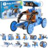 Sillbird Solar Building Robot Kit 12-in-1 STEM Gift for Boys Ages 8-13